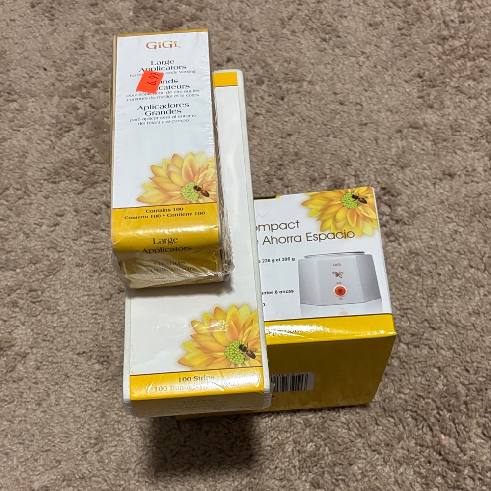 Compact Wax Warmer Kit - Yellow